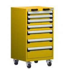 Rousseau 7-Drawer Heavy Duty Modular Drawer Cart - R5BCD-3852 Rousseau 7-Drawer Heavy Duty Modular Drawer Cart - R5BCD-3852