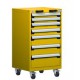 Rousseau 7 Drawer Heavy Duty Modular Drawer Cart - R5BCD-3851