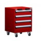 Rousseau R5BCG-2801 Heavy Duty Modular Drawer Cabinet Cart
