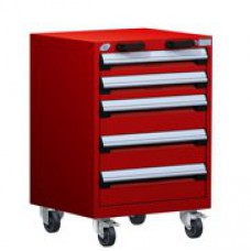 Rousseau 5-Drawer Heavy Duty Modular Drawer Cart R5BCG-3056 Rousseau 5-Drawer Heavy Duty Modular Drawer Cart R5BCG-3056