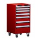 Rousseau 7-Drawer Heavy Duty Modular Drawer Cart - R5BCG-3851