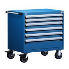 Rousseau 6-Drawer Heavy Duty Modular Drawer Cart - R5BDD-3002 Rousseau 6-Drawer Heavy Duty Modular Drawer Cart - R5BDD-3002