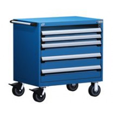 Rousseau 4-Drawer Heavy Duty Modular Drawer Cart - R5BDD-3016 Rousseau 4-Drawer Heavy Duty Modular Drawer Cart - R5BDD-3016