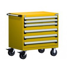 Rousseau 6-Drawer Modular Tool Cart - R5BDG-3008 Rousseau 6-Drawer Modular Tool Cart - R5BDG-3008