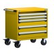 Rousseau R5BDG-3015 Modular Tool Cart with 4 Drawers