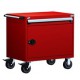 Rousseau R5BEC-2801 1-Drawer Modular Tool Cart with Work Surface and Heavy-Duty Casters