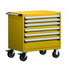 Rousseau 6-Drawer Modular Tool Cart - R5BEC-3002 Rousseau 6-Drawer Modular Tool Cart - R5BEC-3002