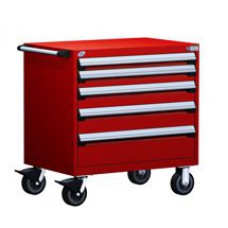 Rousseau 5-Drawer Modular Tool Cart - R5BEC-3004