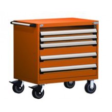 Rousseau R5BEC-3015 Modular Tool Cart with 4 Drawers