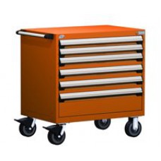 Rousseau 6-Drawer Modular Tool Cart - R5BEE-3002 Rousseau 6-Drawer Modular Tool Cart - R5BEE-3002