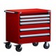 Rousseau R5BEE-3015 Modular Tool Cart with 4 Drawers
