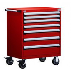 Rousseau 7-Drawer Modular Tool Cart - R5BEE-3802 Rousseau 7-Drawer Modular Tool Cart - R5BEE-3802