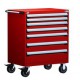 Rousseau 7-Drawer Modular Tool Cart - R5BEE-3801