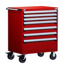 Rousseau 7-Drawer Modular Tool Cart - R5BEE-3804 Rousseau 7-Drawer Modular Tool Cart - R5BEE-3804