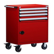 Rousseau 4-Drawer Modular Tool Cart, 36 x 24 x 45-1/2, Model R5BEE-3806 Rousseau 4-Drawer Modular Tool Cart, 36 x 24 x 45-1/2, Model R5BEE-3806