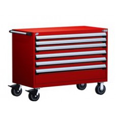 Rousseau 6-Drawer Modular Tool Cart - R5BHE-3002 Rousseau 6-Drawer Modular Tool Cart - R5BHE-3002