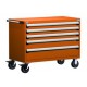 Rousseau 5-Drawer Modular Tool Cart - R5BHG-3011