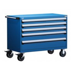 Rousseau 5-Drawer Modular Tool Cart - R5BKE-3021 Rousseau 5-Drawer Modular Tool Cart - R5BKE-3021