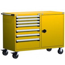 Rousseau R5DHG-3804 Heavy Duty 7-Drawer Modular Cart