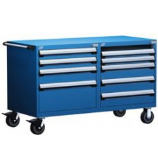 Rousseau R5DKG-3011 Heavy Duty 8-Drawer Modular Cart