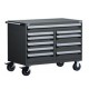 Rousseau 10-Drawer Modular Tool Cart R5GHE-3005 | Heavy Duty Mobile Storage