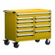Rousseau 10-Drawer Modular Drawer Tool Cart - R5GHE-3403
