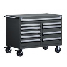 Rousseau 10-Drawer Modular Drawer Tool Cart - R5GHG-3005