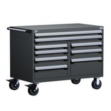 Rousseau 9-Drawer Modular Tool Cart - R5GHG-3010 Rousseau 9-Drawer Modular Tool Cart - R5GHG-3010