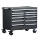 Rousseau 11-Drawer Modular Tool Cart R5GHG-3405 for Secure Industrial Storage