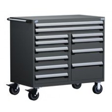 Rousseau 12 Drawer Modular Tool Cart R5GHG-3810 Rousseau 12 Drawer Modular Tool Cart R5GHG-3810