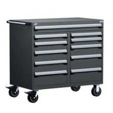 Rousseau 11-Drawer Modular Tool Cart R5GHG-3816 for Secure Industrial Storage Rousseau 11-Drawer Modular Tool Cart R5GHG-3816 for Secure Industrial Storage