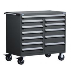 Rousseau 12 Drawer Modular Tool Cart R5GHG-3818 Rousseau 12 Drawer Modular Tool Cart R5GHG-3818