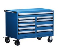 Rousseau 60" R-Series Multi-Drawer Cabinet Cart