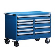 Rousseau 10-Drawer Modular Tool Cart R5GKE-3005 for Safe Industrial Storage Rousseau 10-Drawer Modular Tool Cart R5GKE-3005 for Safe Industrial Storage