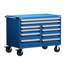 Rousseau R5GKE-3007 10-Drawer Tool Cart | Heavy-Duty Secure Storage Rousseau R5GKE-3007 10-Drawer Tool Cart | Heavy-Duty Secure Storage