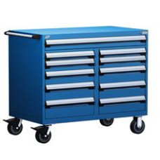 Rousseau 11-Drawer Modular Tool Cart R5GKE-3406 for Secure Industrial Storage Rousseau 11-Drawer Modular Tool Cart R5GKE-3406 for Secure Industrial Storage