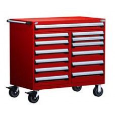 Rousseau 13 Drawer Modular Tool Cart R5GKE-3812 Rousseau 13 Drawer Modular Tool Cart R5GKE-3812