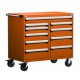 Rousseau 10-Drawer Modular Tool Cart R5GKE-3813 for Secure Industrial Storage