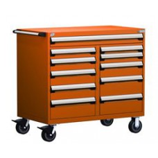 Rousseau 11-Drawer Modular Tool Cart R5GKE-3816 for Secure Industrial Storage Rousseau 11-Drawer Modular Tool Cart R5GKE-3816 for Secure Industrial Storage