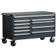 Rousseau 10-Drawer Modular Tool Cart R5GKG-3005 for Secure Industrial Storage
