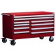 Rousseau 10-Drawer Modular Tool Cart R5GKG-3007 for Secure Industrial Storage