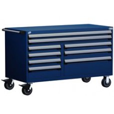 Rousseau 9-Drawer Modular Tool Cart - R5GKG-3010 Rousseau 9-Drawer Modular Tool Cart - R5GKG-3010