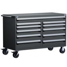 Rousseau 11-Drawer Modular Tool Cart R5GKG-3406 for Industrial Tool Storage Rousseau 11-Drawer Modular Tool Cart R5GKG-3406 for Industrial Tool Storage