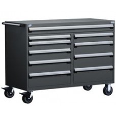 Rousseau 10-Drawer Modular Tool Cart R5GKG-3814 for Industrial Tool Storage Rousseau 10-Drawer Modular Tool Cart R5GKG-3814 for Industrial Tool Storage