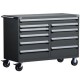 Rousseau 10-Drawer Modular Tool Cart R5GKG-3813 for Industrial Tool Storage