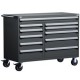Rousseau 11-Drawer Modular Tool Cart R5GKG-3815 for Secure Industrial Storage