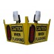 Save-Ty Yellow Look Out 4A Collision Awareness