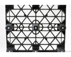 Triple Diamond TDP 4048 NOM Open Deck Nestable Plastic Pallet – 48x40