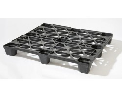 Triple Diamond TDP 4048 NOM Open Deck Nestable Plastic Pallet – 48x40