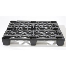 Triple Diamond TDP 4048 NOM Open Deck Nestable Plastic Pallet – 48x40